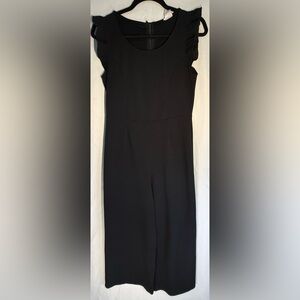 Caution To The Wind Classic Black Jumpsuit